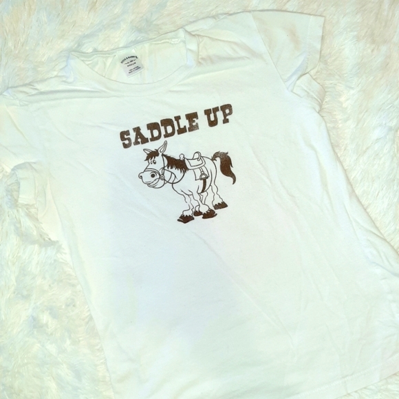 3/$12💥 STEVE & BARRYS Saddle Up horse shirt - Picture 3 of 3